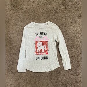 Girls Justice Wishing for a Unicorn Shirt size 10